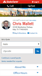 Mobile Screenshot of chrismallettinsurance.com